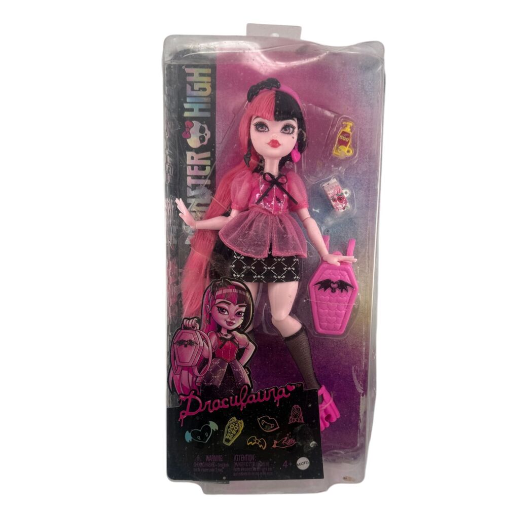 Monster High Draculaura's Day Out Doll G3 2022 Mattel HKY71 NRFB